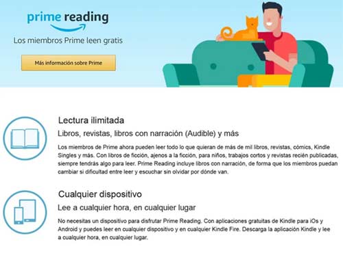 Audible gratis con Amazon Prime