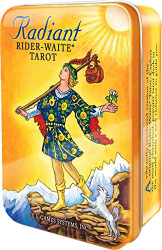 Radiant Rider-Waite Tarot in a Tin